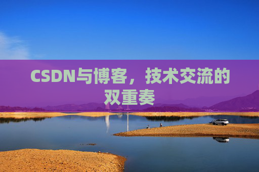 CSDN与博客，技术交流的双重奏